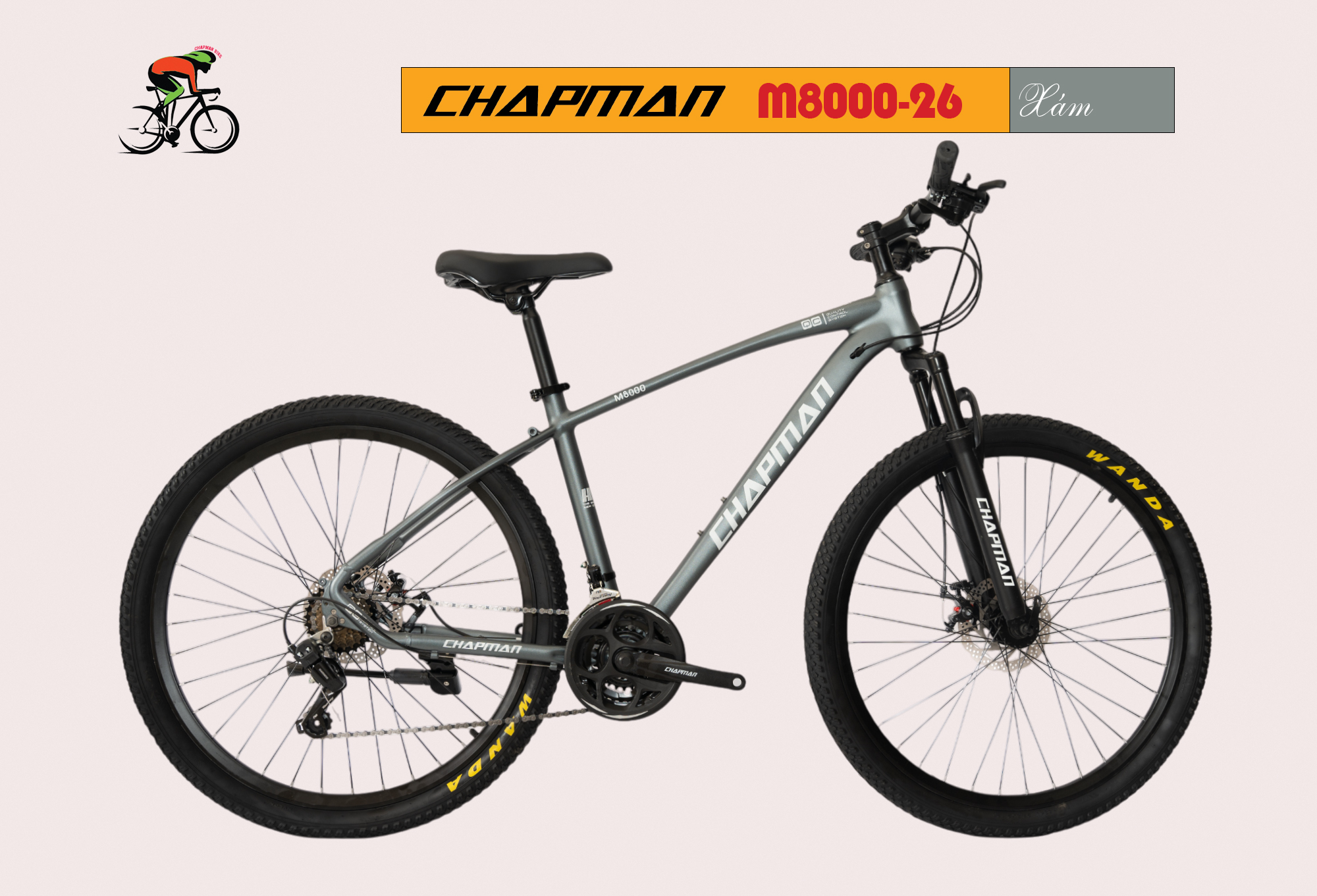 Xe đạp CHAPMAN M8000-26 inch, hợp kim nhôm, có mối hàn_thumbnail_3