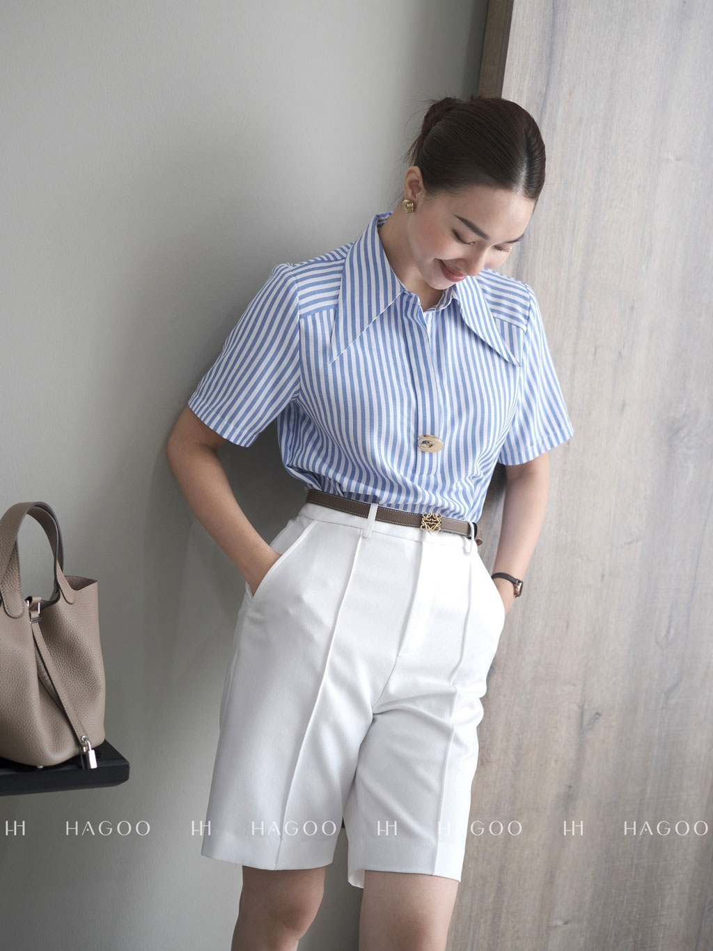 Quần short lửng bấu ly HAGOO_thumbnail_14