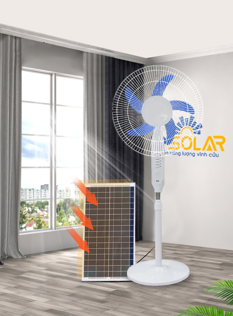 Quạt năng lượng mặt trời loại nào tốt