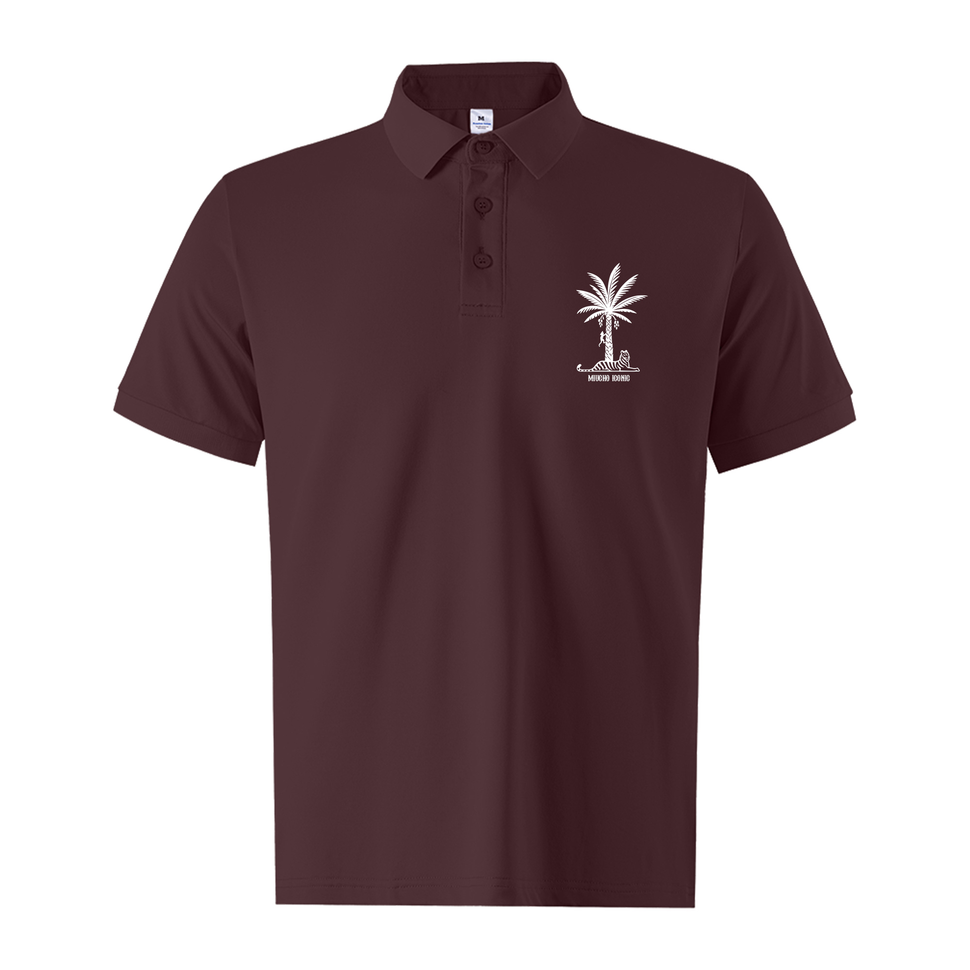 Áo polo cá sấu trẻ trung nam tính PLCSD2394 Miucho Iconic vải polyester thoáng mát cổ trụ in artwork_thumbnail_13