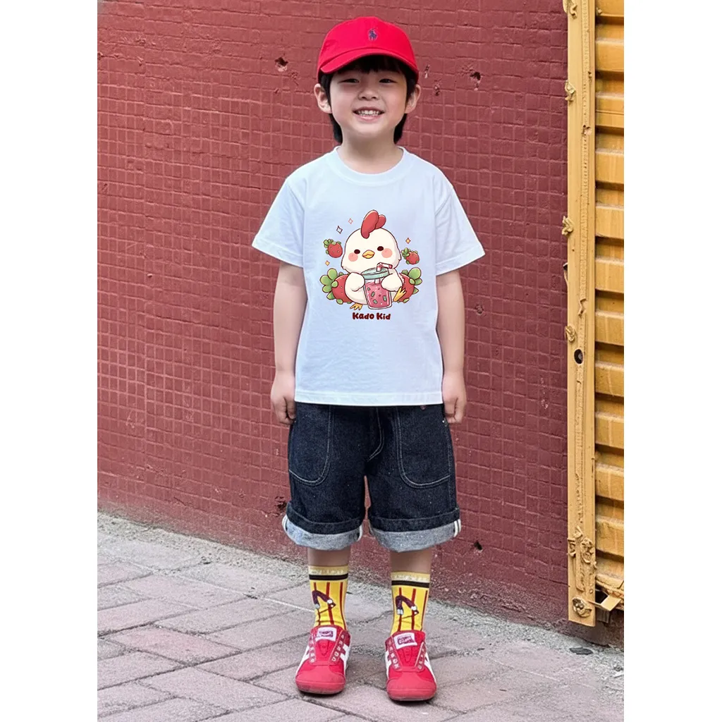 Áo thun bé trai bé gái 12 con giáp tuổi Dậu Kado 3159_thumbnail_5