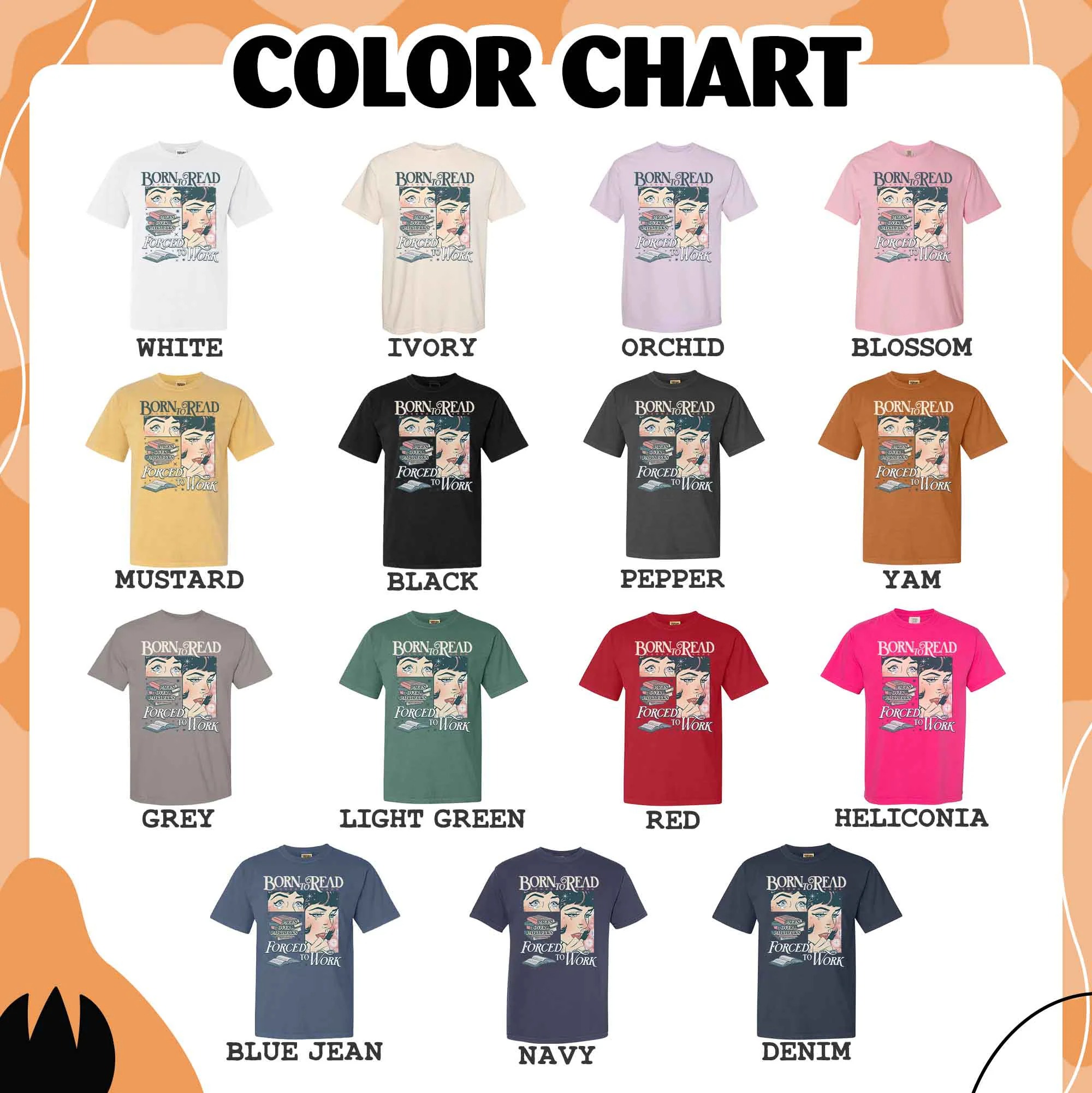 Story Lover Comfort Tee • Washed Vintage Look • Cute Aesthetic Reading Shirt_thumbnail_1