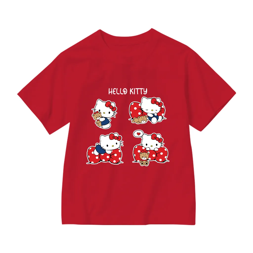 Áo thun kid form rộng Kado chất vải cotton dày dặn thoáng mát thoải mái Hello Kitty 2886_thumbnail_11