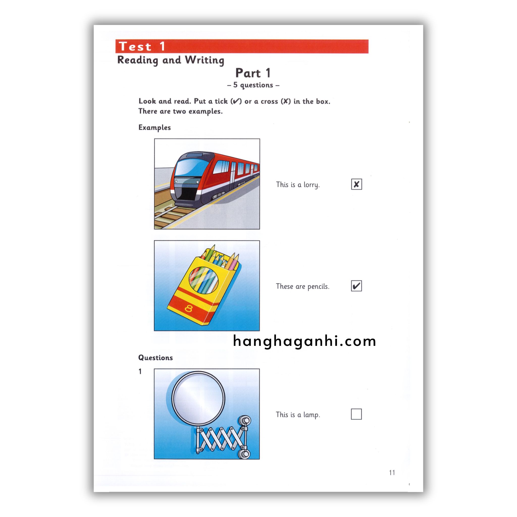 Cambridge English Pre A1 Starters 3 Student’s Book: Authentic Examination Papers 2019, BẢN ĐẸP, Flashcard cắt rời tương tác, kèm hướng dẫn học_thumbnail_11