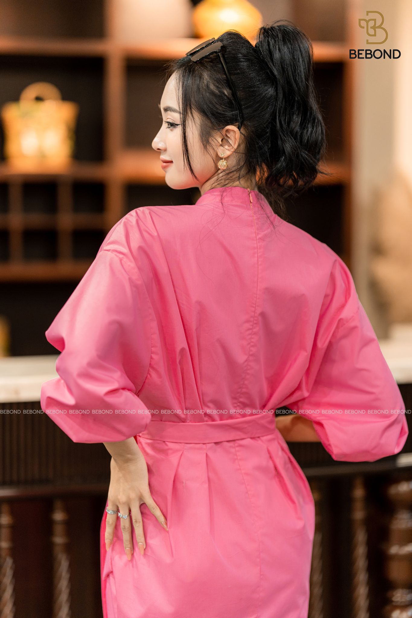 ĐẦM SƠ MI CỔ CÁCH ĐIỆU MÀU HỒNG - JESSICA DRESS_thumbnail_2