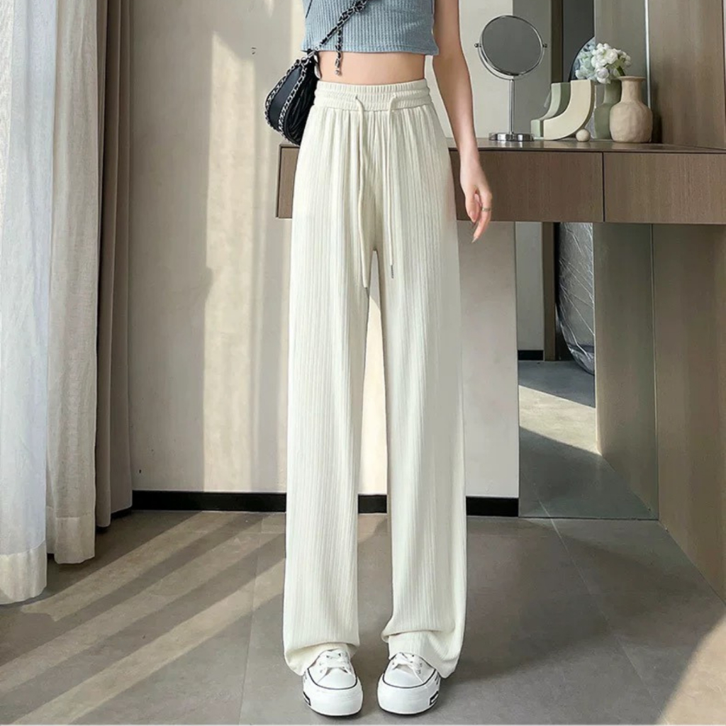 Quần nữ ống rộng LOZΛ chất liệu thun tăm 4 mùa - LQ084213_thumbnail_2