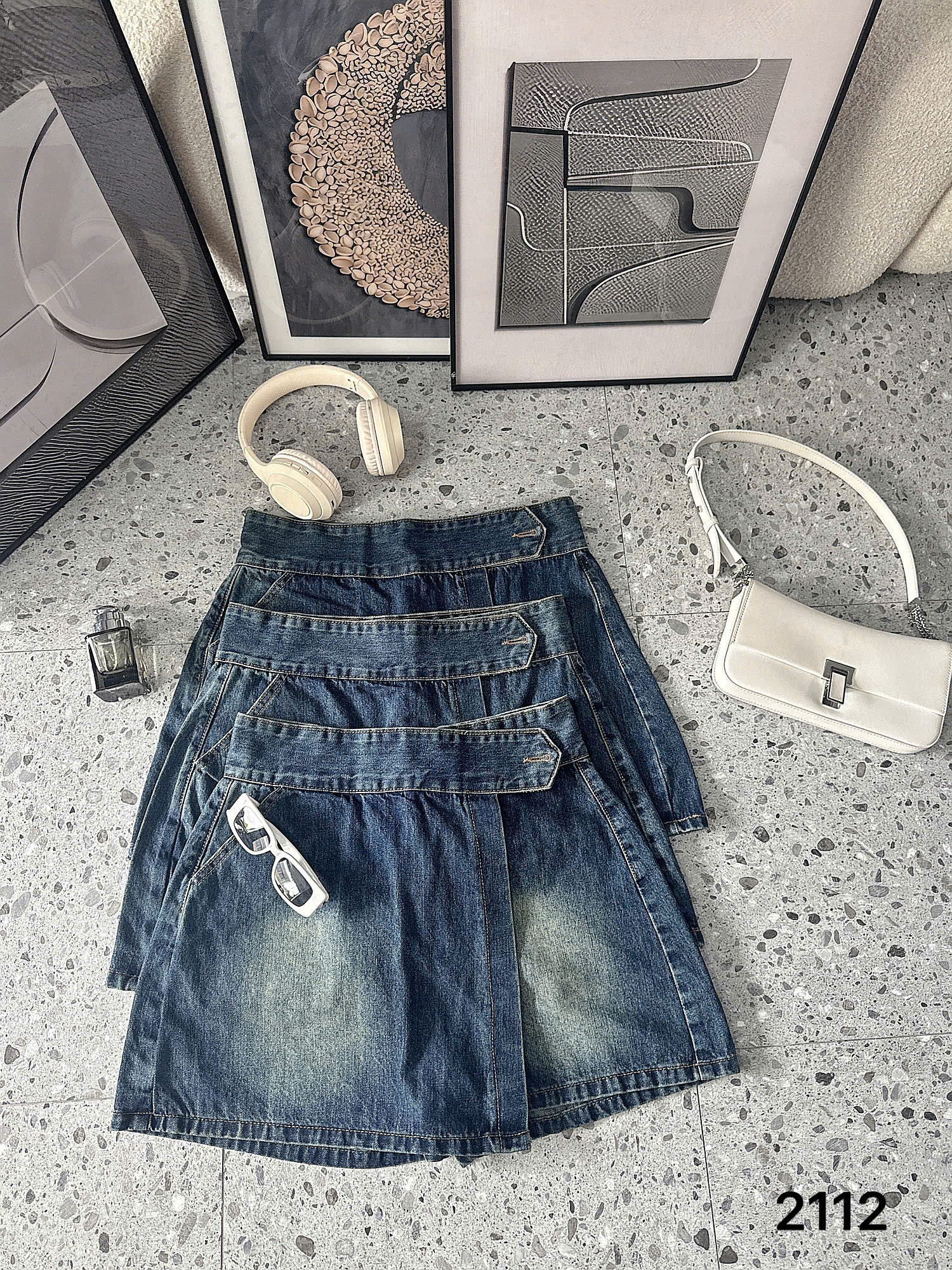 BGSIZE NỮ- Quần váy jean kiểu T-QVJ2112_thumbnail_2