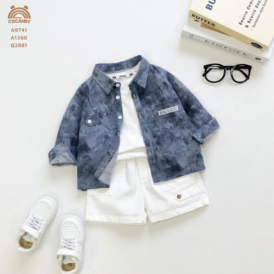 Áo dài XANH LOANG sơ mi_thumbnail_2