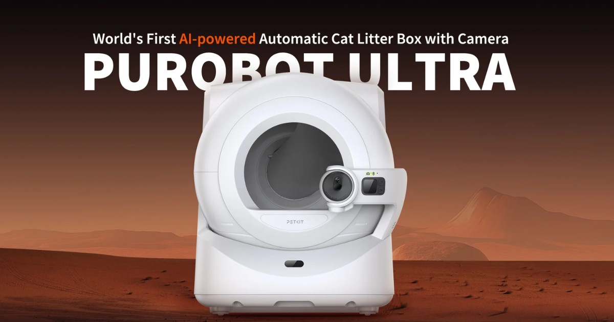 PETKIT Purobot Ultra với Camera AI