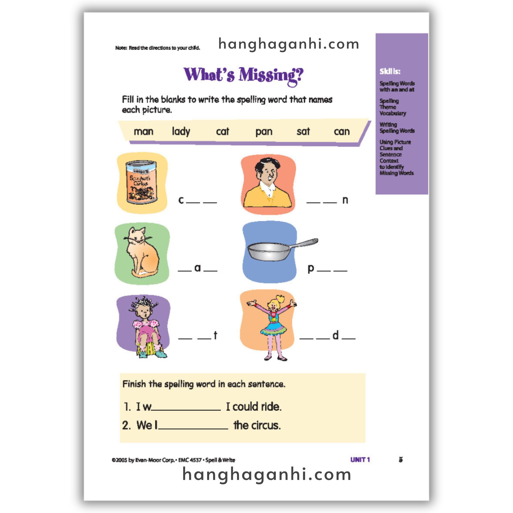 Skill Sharpeners Spell & Write Grade 1_thumbnail_5