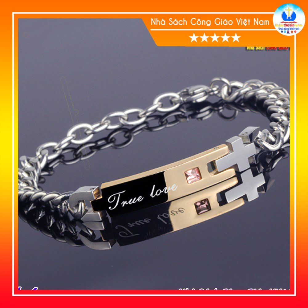 Lắc tay thánh giá đôi L4  - Nhà Sách Công Giáo Việt Nam_thumbnail_0