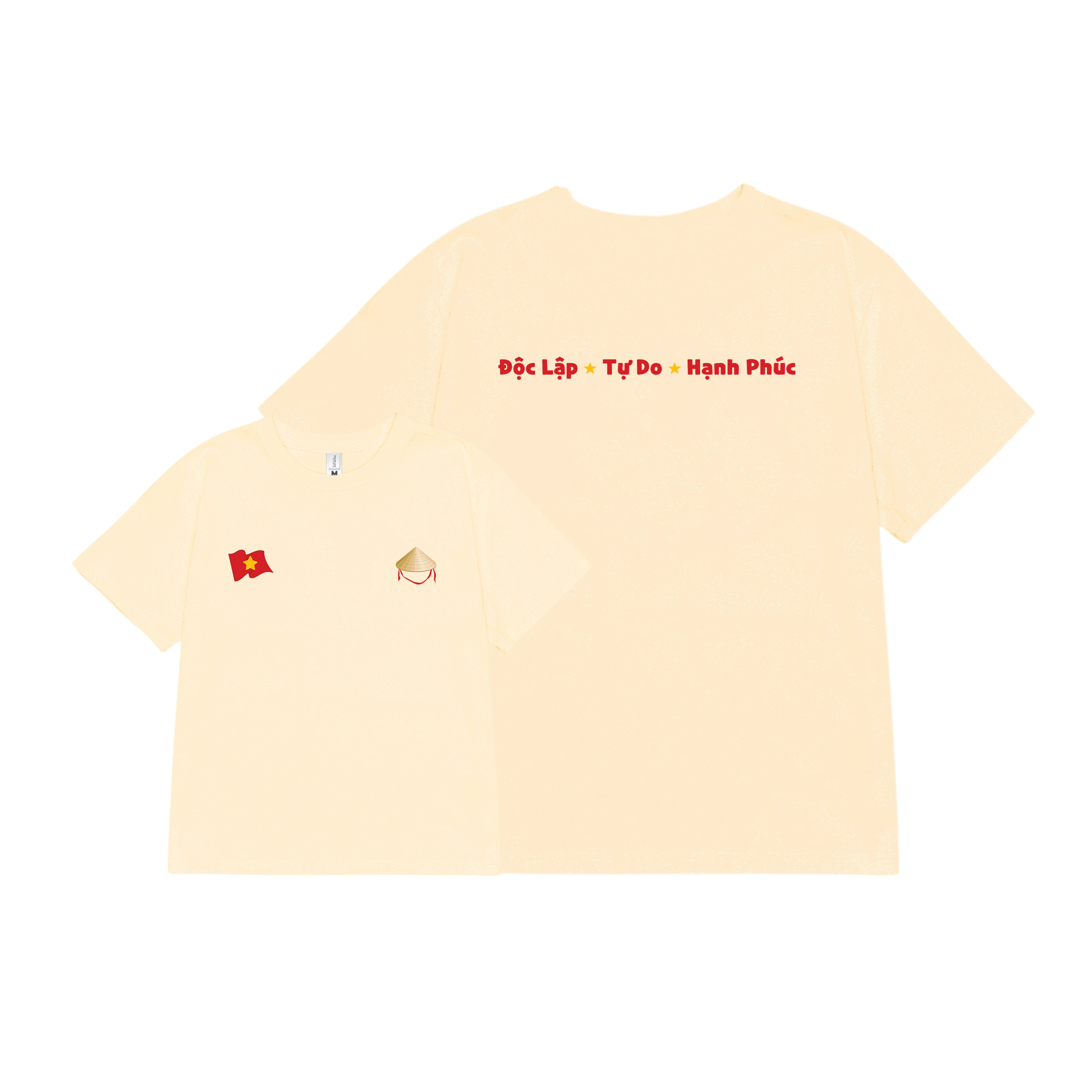 Áo baby tee ôm eo Việt Nam tôi yêu 2213 Miucho cổ tròn vải cotton 4c co giãn thoáng mát in mix_thumbnail_8