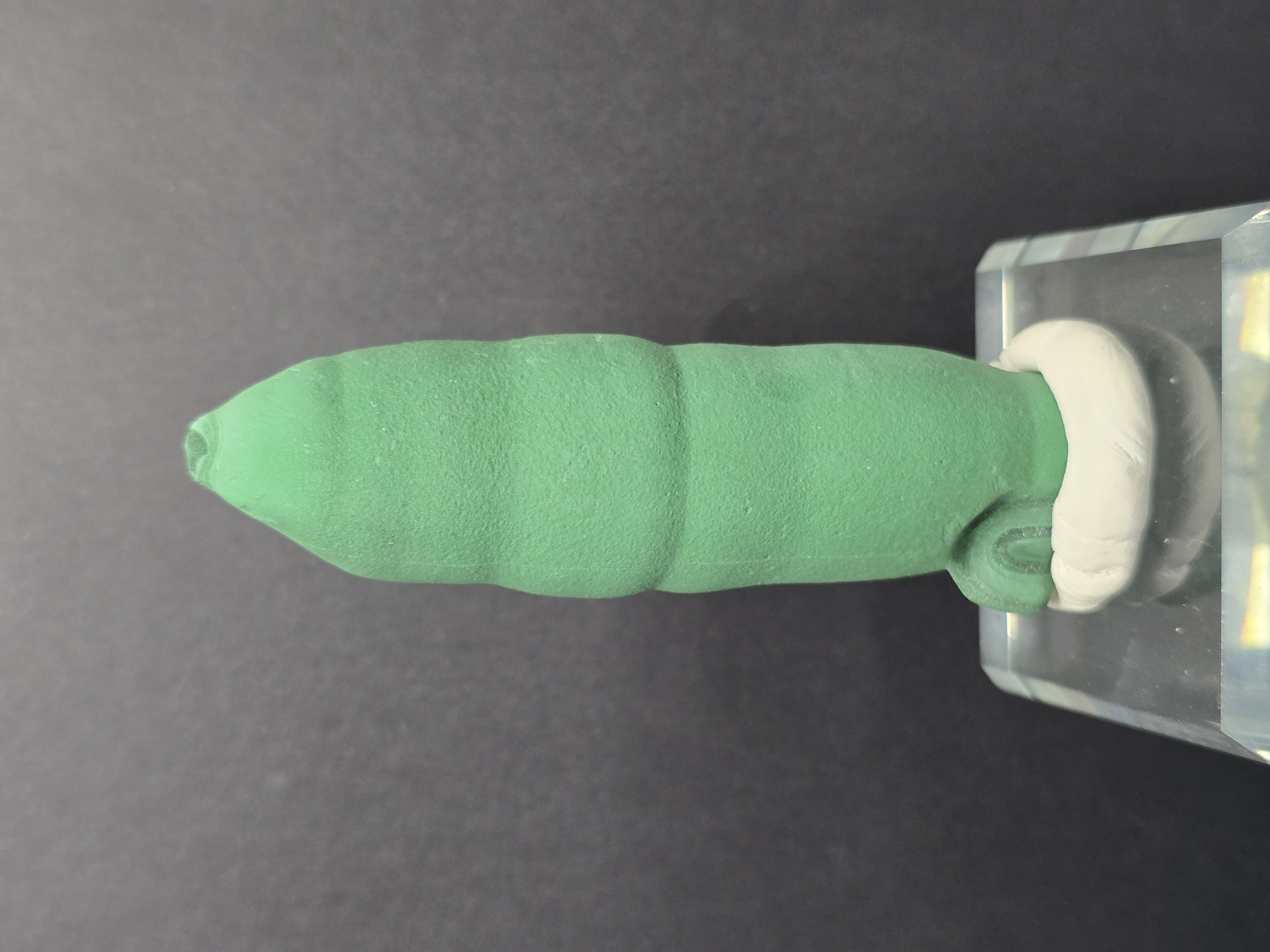 Thạch Nhũ Tinh Thể Malachite - CHDC Congo (Kèm Hộp Hoặc Đế Trưng Bày Như Hình)