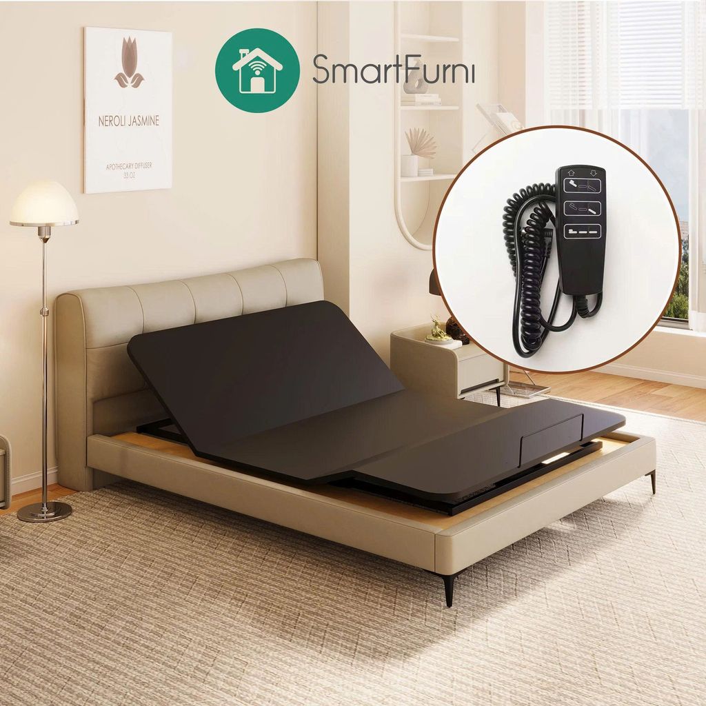 Bộ khung nâng hạ có giường lắp sẵn SmartFurni SMF800 _thumbnail_1