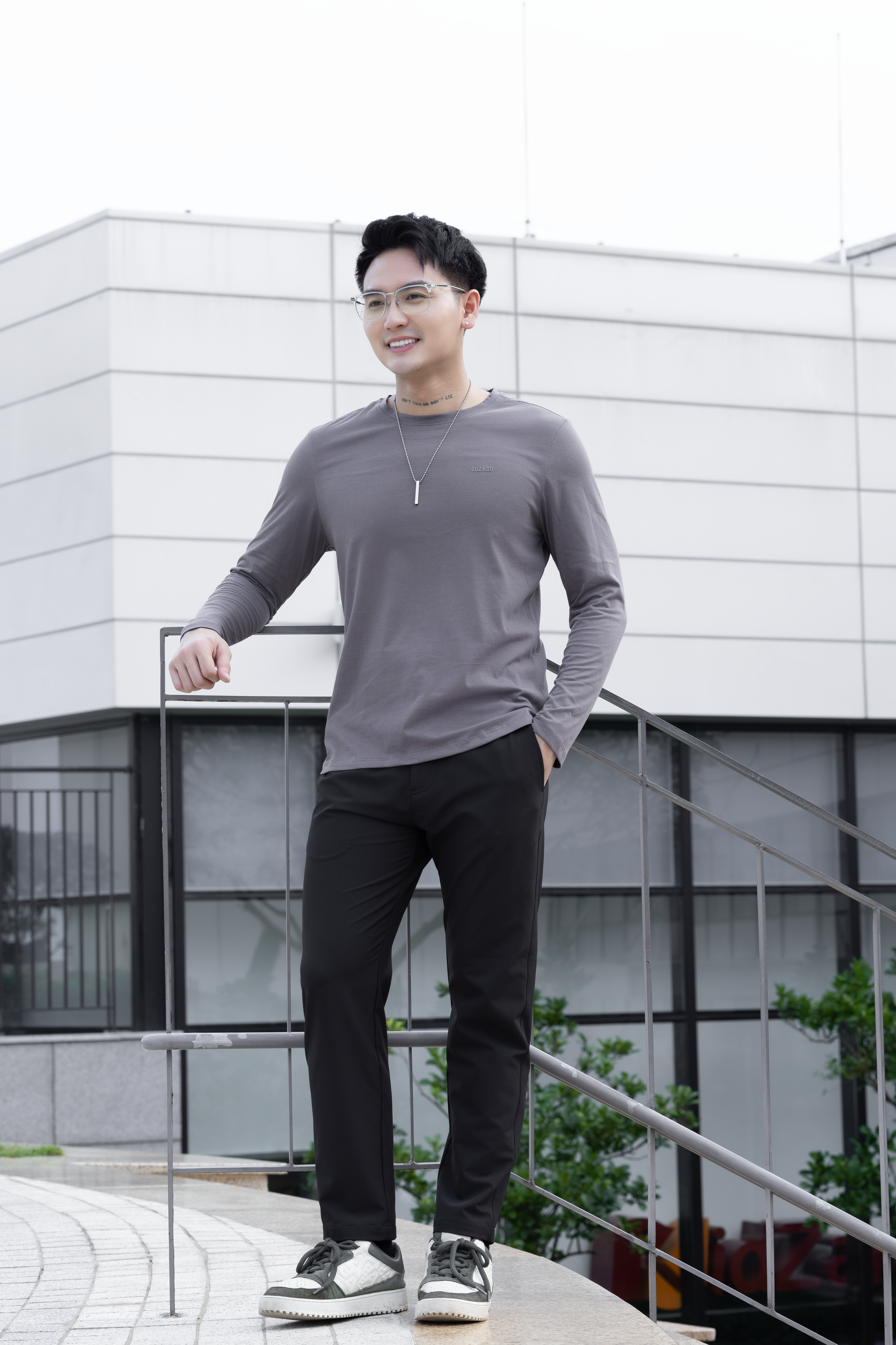 Áo Dài Tay GUZADO Cotton CVC GDT03_thumbnail_29