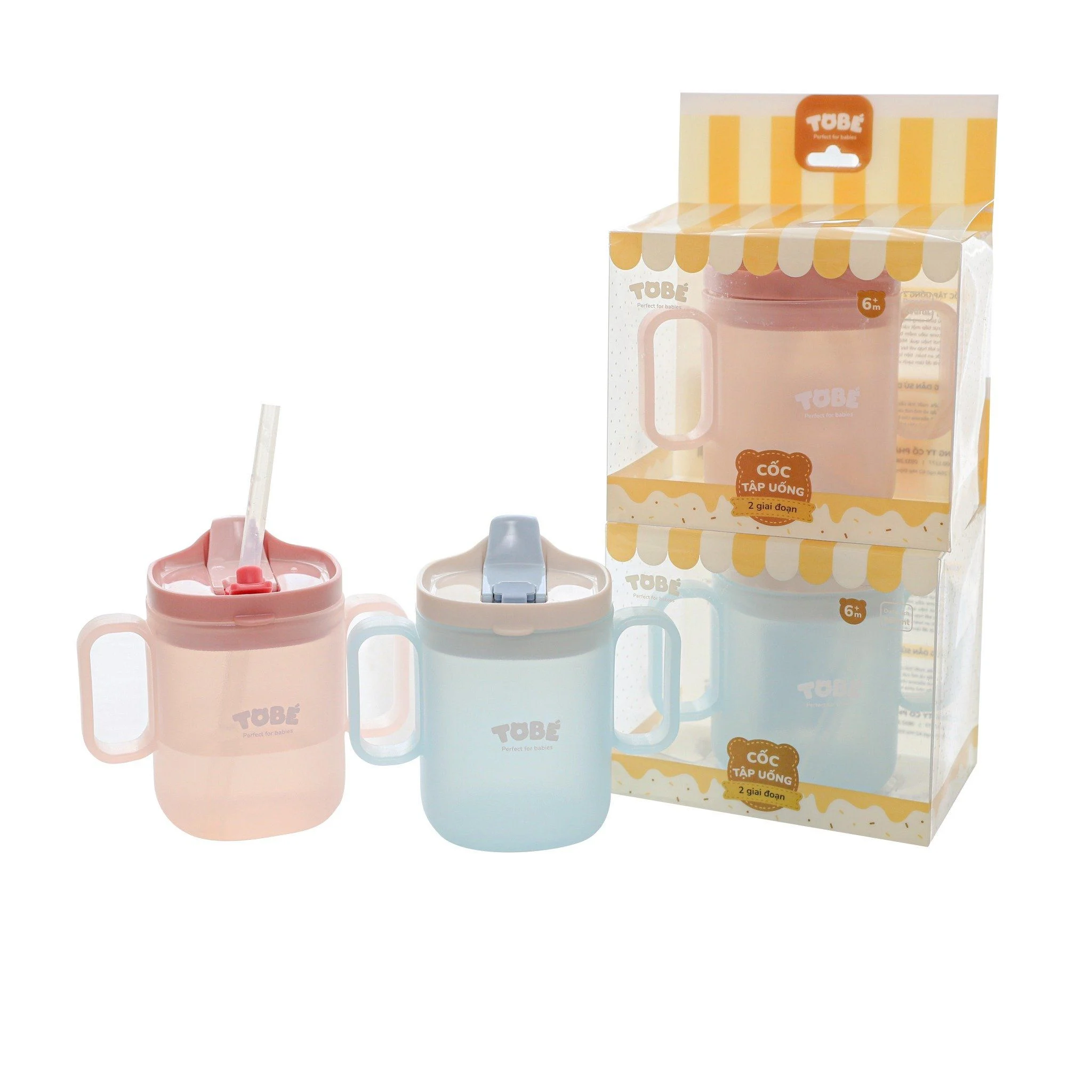 Cốc tập uống nước ToBé (Pink, Blue)