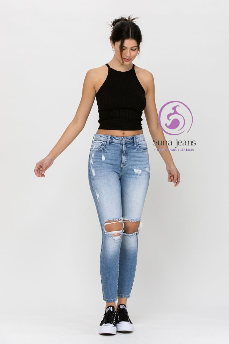 QJ243 - Jeans Baggy Rách 9 Tấc_thumbnail_4