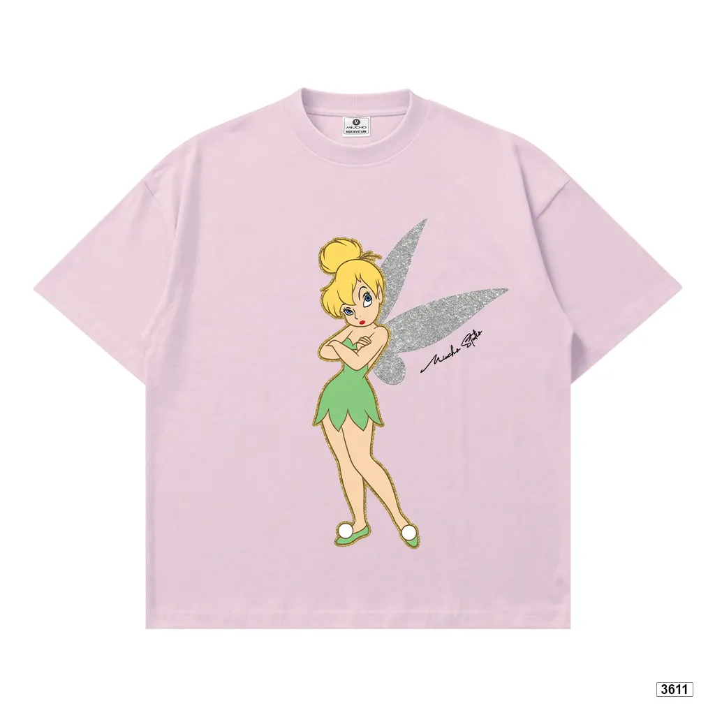 Áo thun nữ form boxy Tiinker Bell Miucho 3611_thumbnail_18