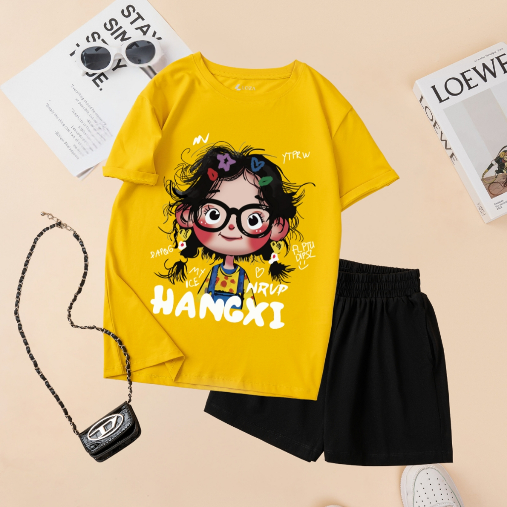 [Form rộng] Đồ bộ nữ in hình cô gái Hangxi -LOZA BP353-SB353_thumbnail_0