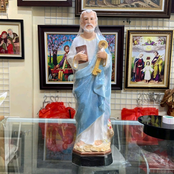 Tượng Thánh Phêrô 40cm Composite