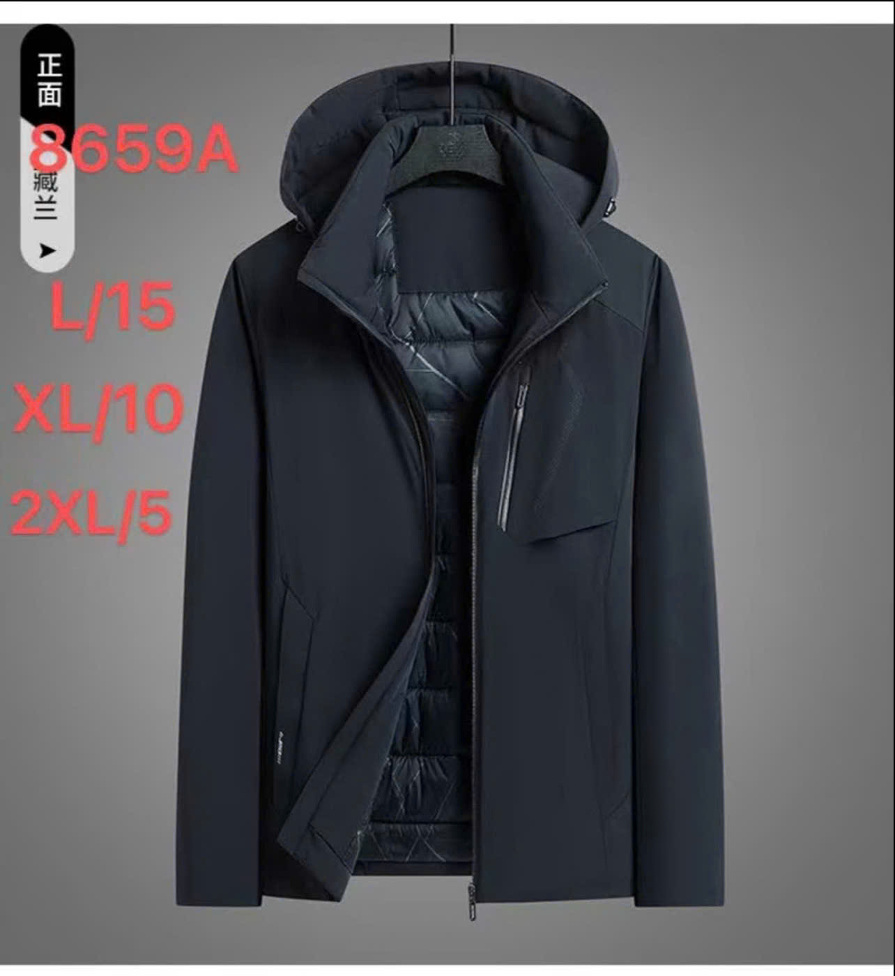 ÁO KHOÁC MANESTI TRẦN BÔNG TRƠN CÓ TÚI KHOÁ KÉO TRÊN DƯỚI ( 86594 )_thumbnail_12