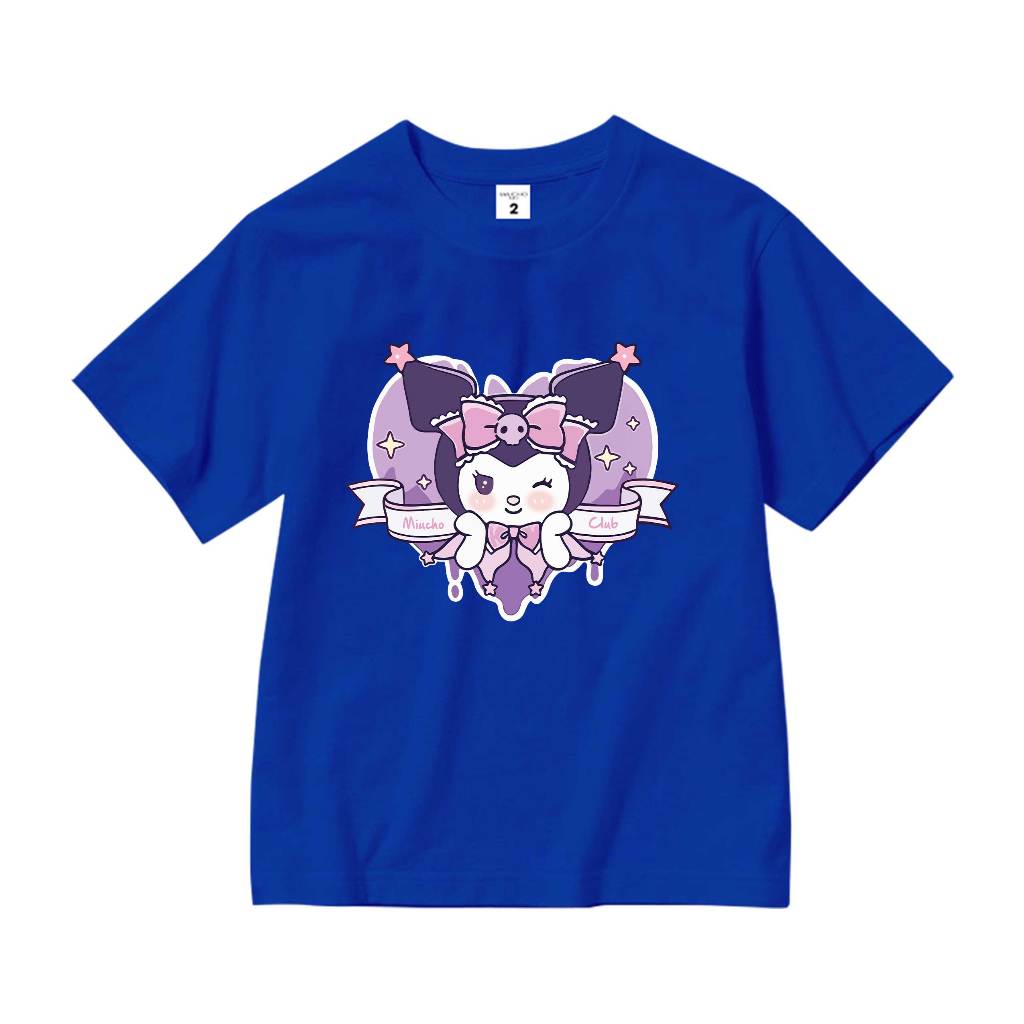 Áo thun cho bé gái cute form rộng AED1110 Miucho Kid tay ngắn cổ tròn style hàn quốc in mix_thumbnail_13