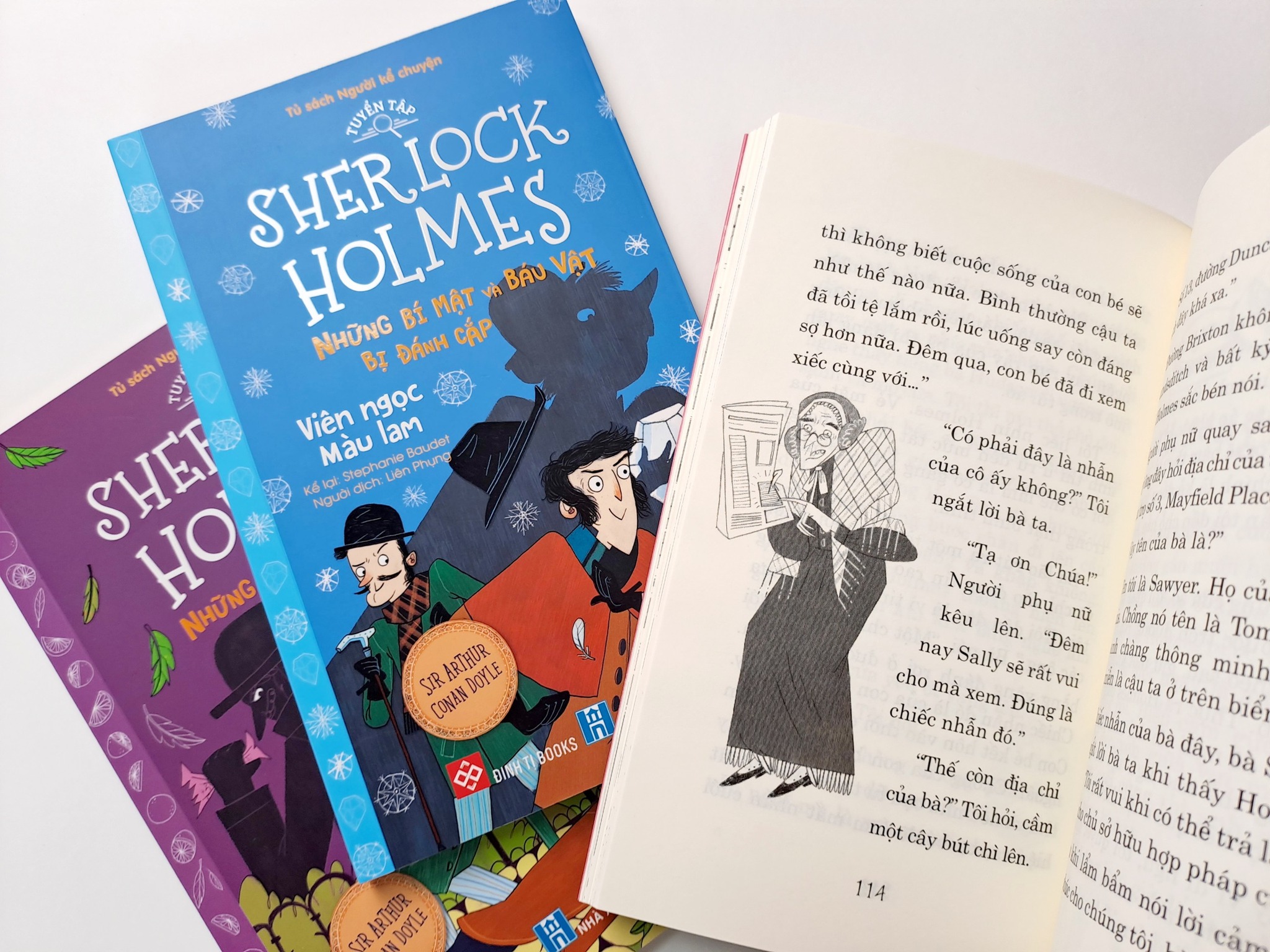 Combo 10 cuốn Sherlock Holmes - Những bí mật và báu vật bị đánh cắp (10 tập)_thumbnail_5