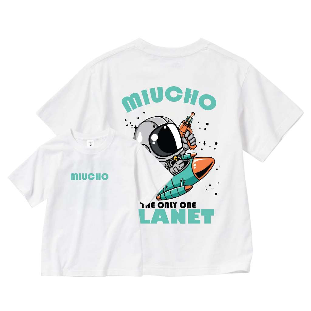 Áo thun bé trai form rộng AED665 Miucho Kid 100% vải cotton thoáng mát basic_thumbnail_8