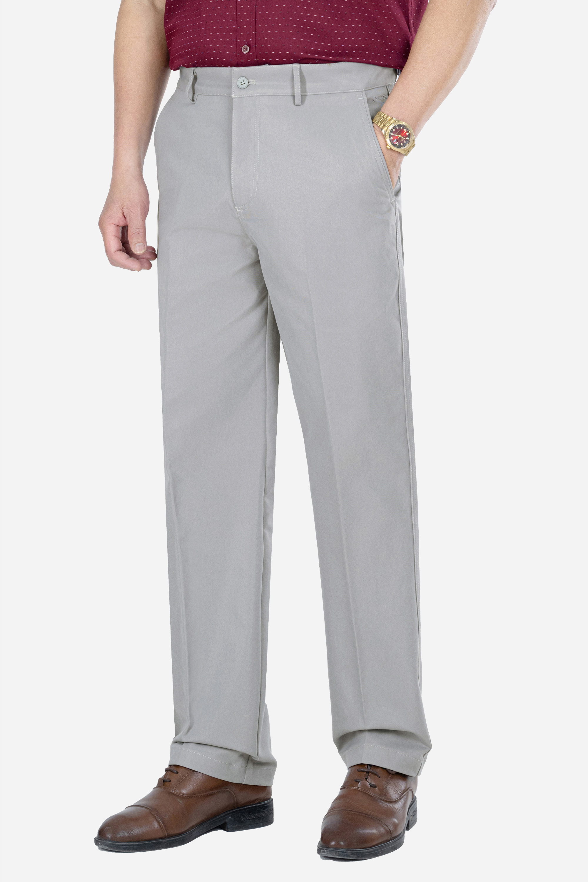 Quần Kaki 0 Li Nam Trung Niên ANCHI Phom Suông Ống Rộng Cao Cấp_thumbnail_50