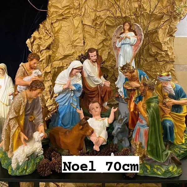 Bộ Noel 70cm 11 tượng ✔