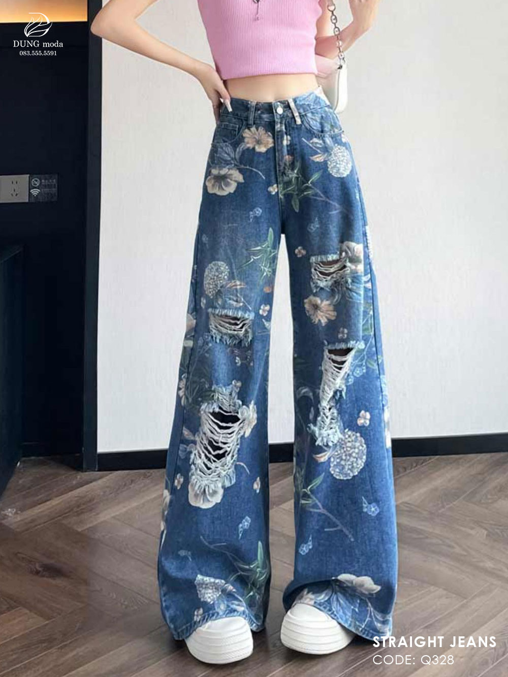 Quần Jean Suông DungModa Q328-2529