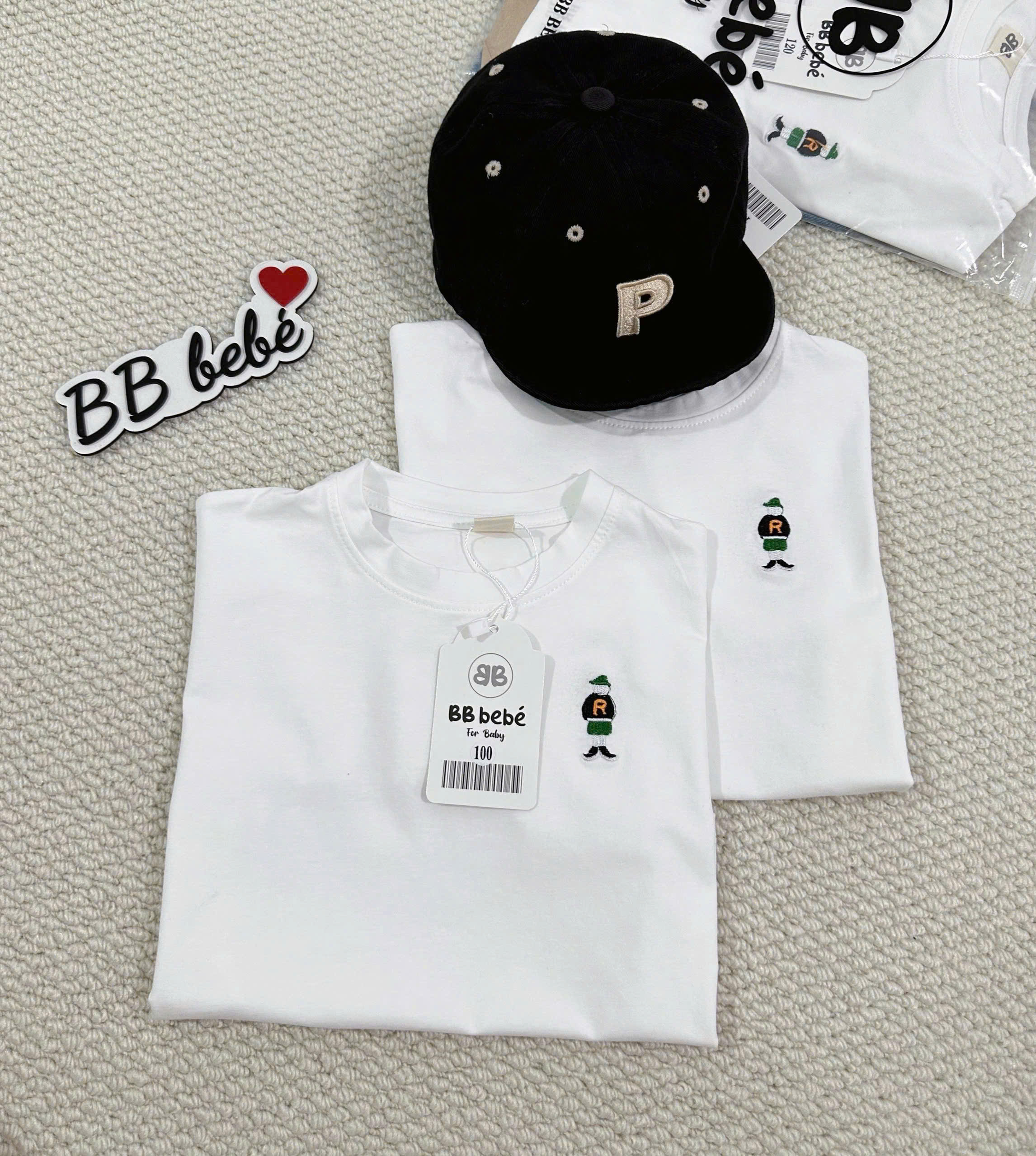 R65 ÁO PHÔNG QUẦN BÒ CẬU BÉ CHỮ R- A116.818