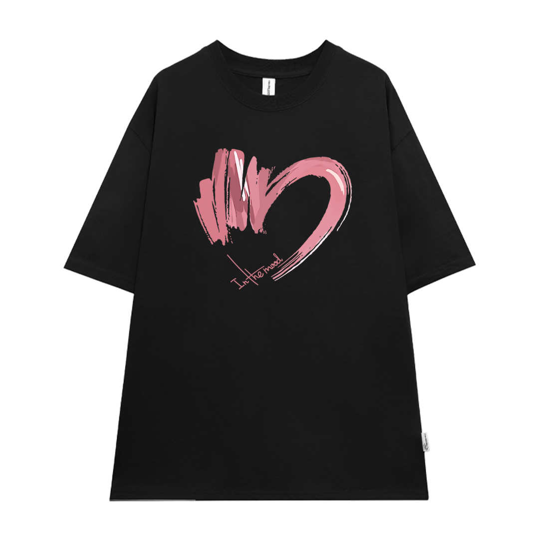 Áo thun couple trái tim local brand form rộng ATD783 Miucho cotton cổ tròn in graphic_thumbnail_8