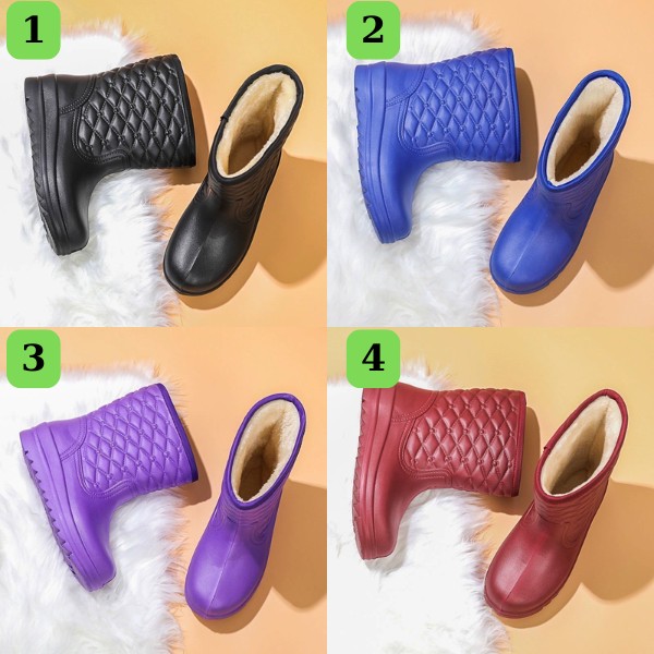 ủng đi mưa đi làm lót lông