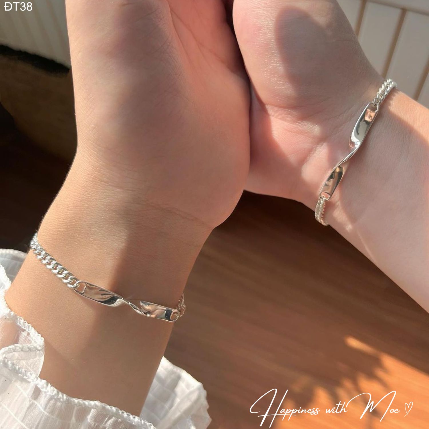 ĐT38 - Lăc tay đôi họng xích vô cực xoắn dày dặn_thumbnail_3