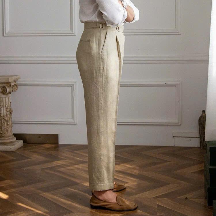 Sidetab Linen Trousers – Season 3_thumbnail_12