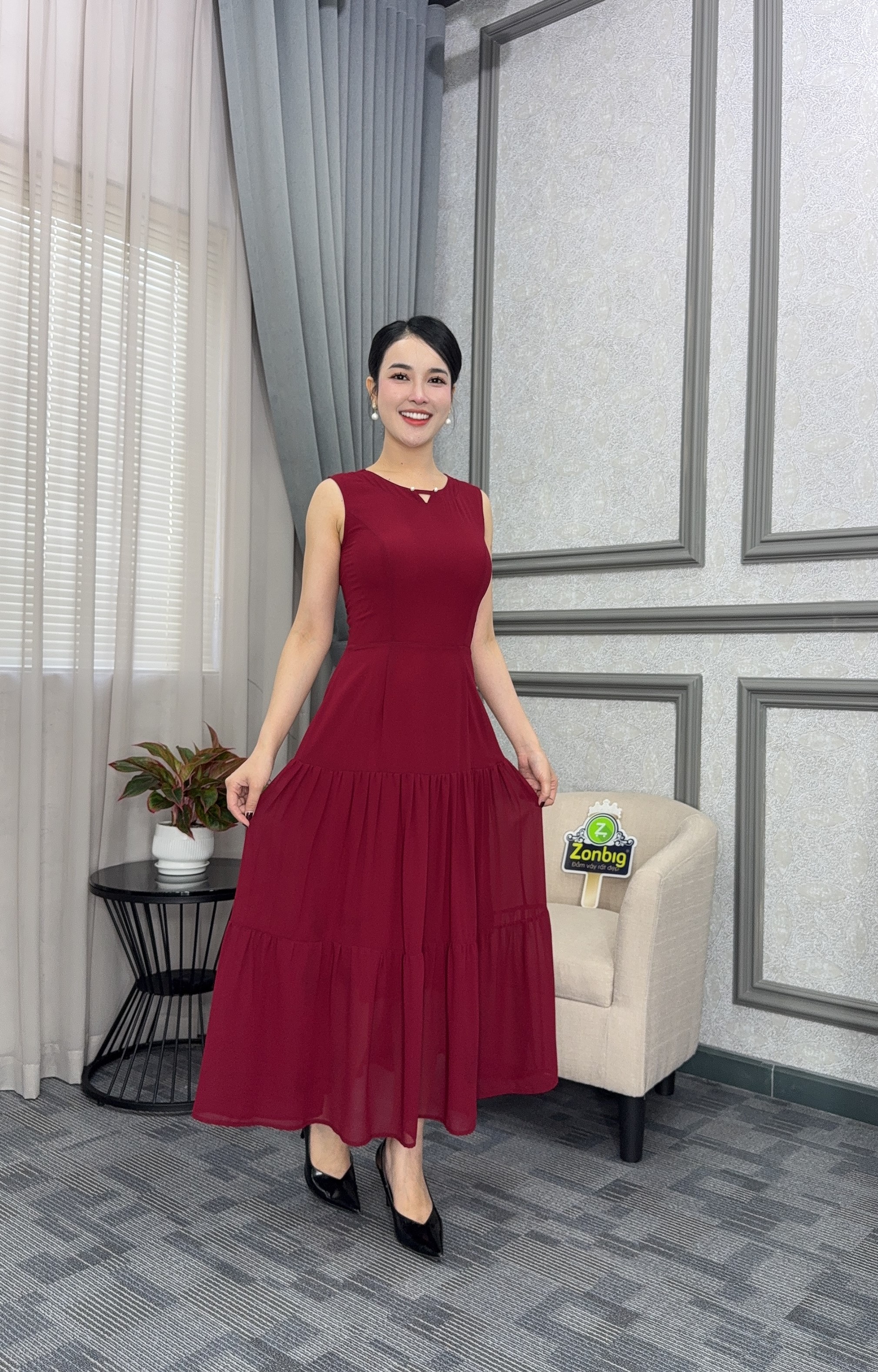 Đầm xòe - Y1992 - Thương hiệu Zonbig_thumbnail_3