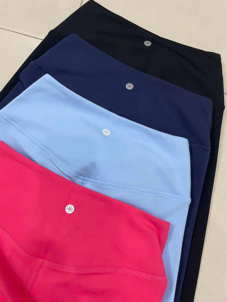 HQ37 Quần legging dài ( NÂU )