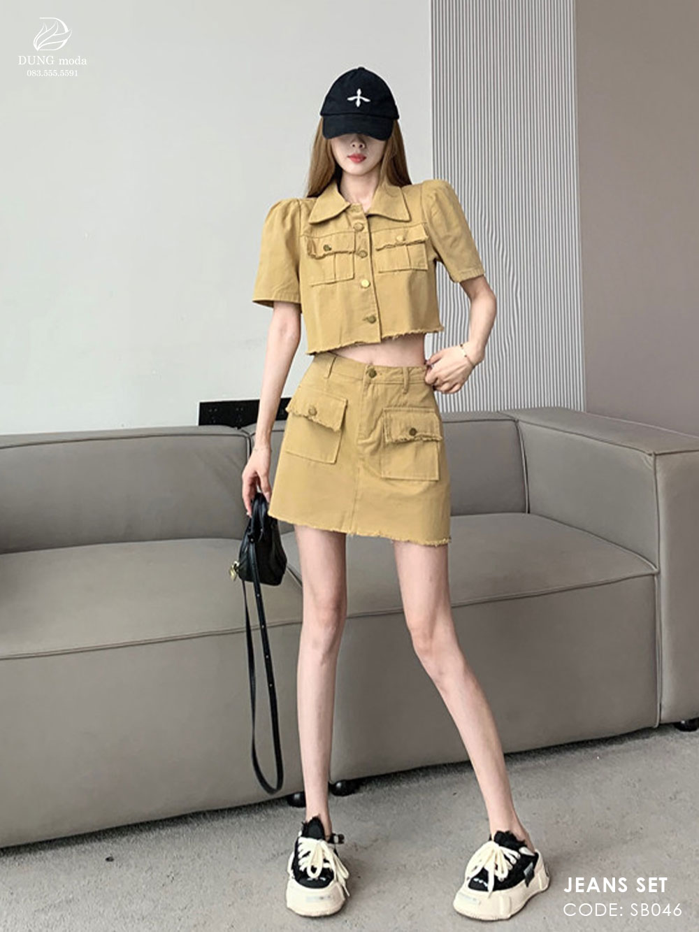 Set Bộ Jean SB046 - Nâu 1318