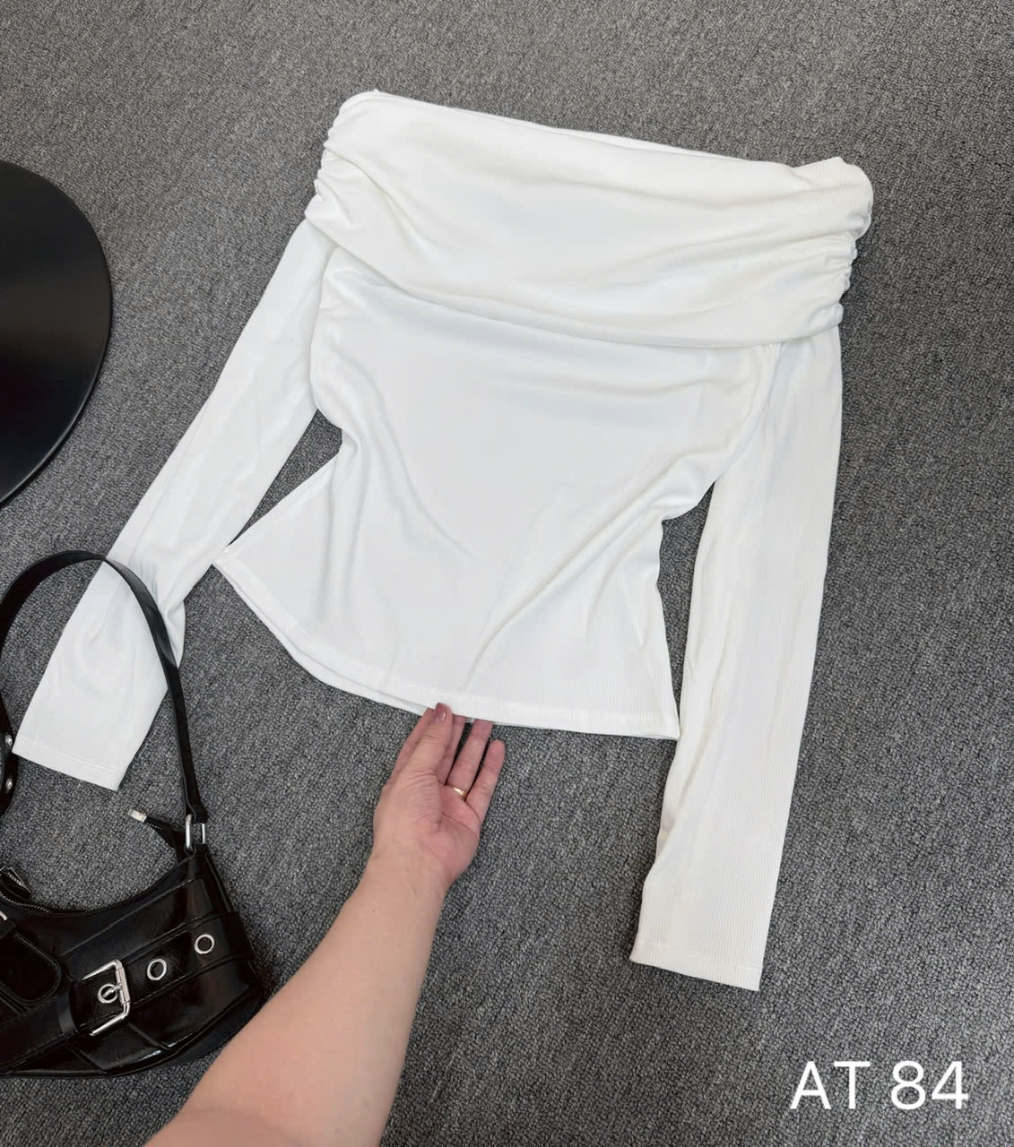 Áo thun trễ vai tay dài bigsize AT025 dành cho nàng béo mập từ 55-90kg_thumbnail_12