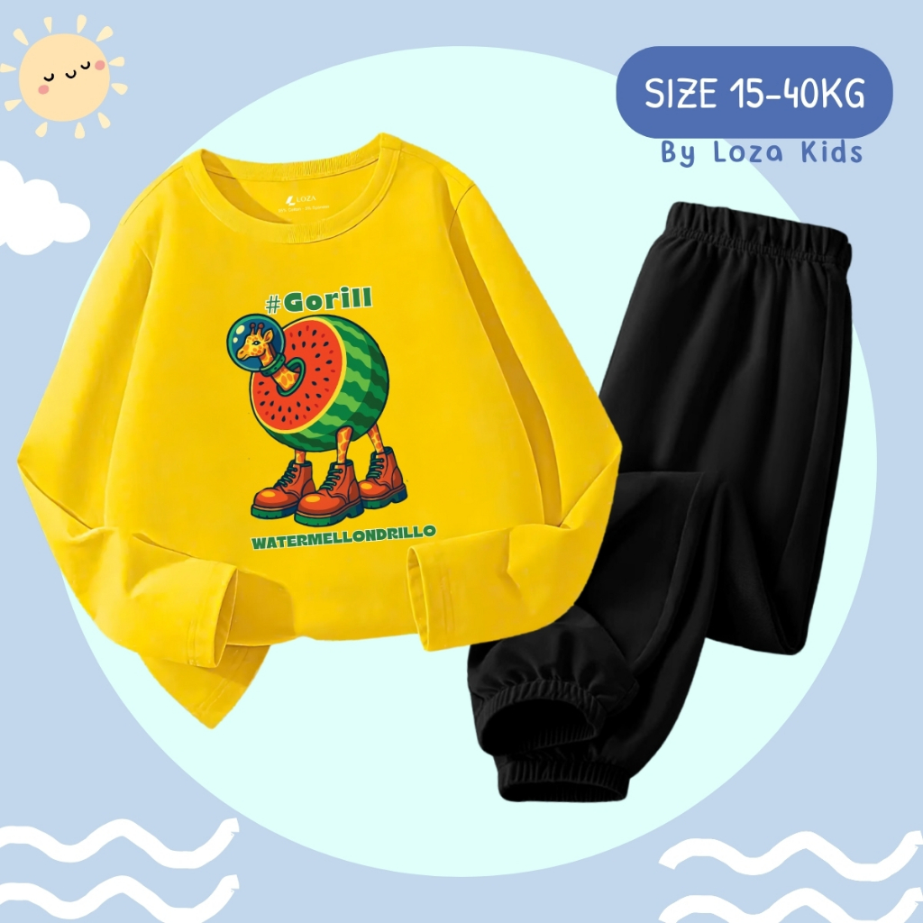 Bộ Thu - Đông bé trai in hình Brainrot Watermellondrillo - Loza Kids BW444_thumbnail_2
