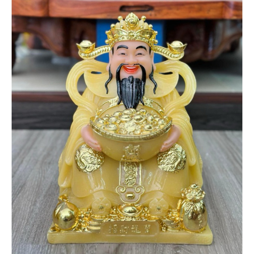 Tượng Thần Tài Thổ Địa Phú Quý Rồng Đá Cao Cấp_thumbnail_5