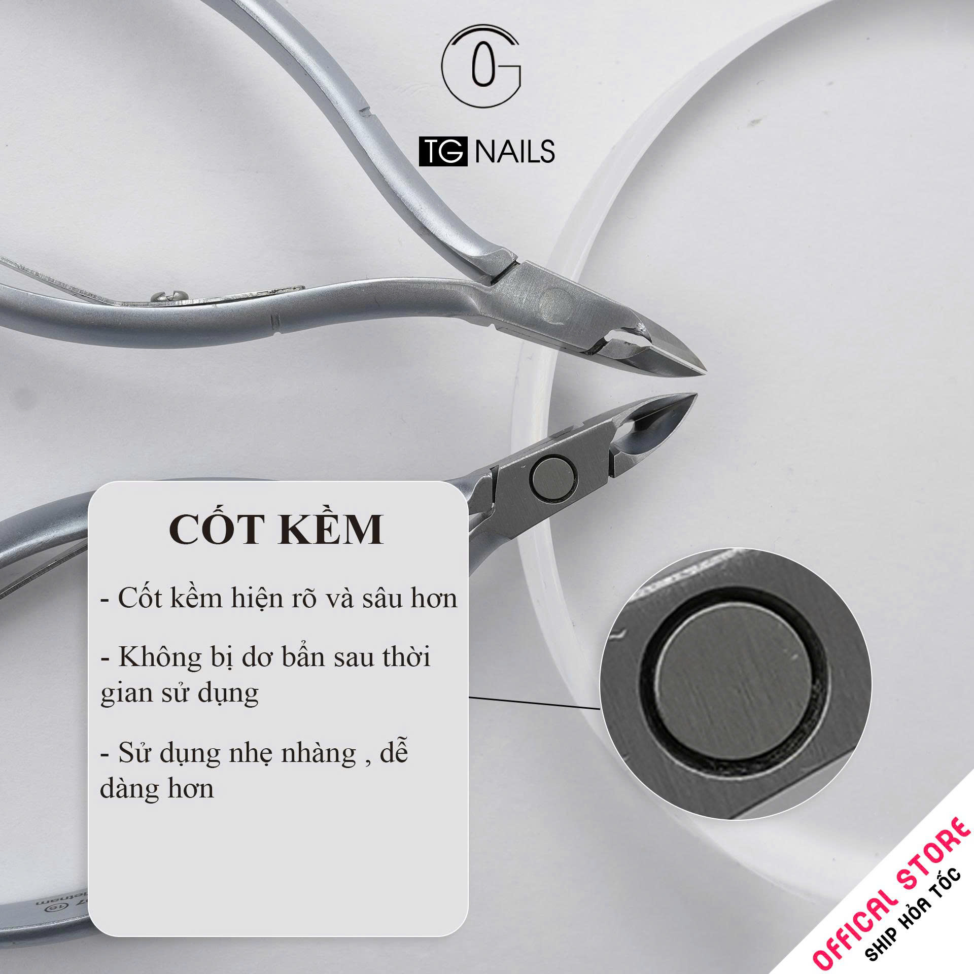 Kìm nhặt da inox TG PRO-08 mang bán nguyệt mũi 16_thumbnail_2