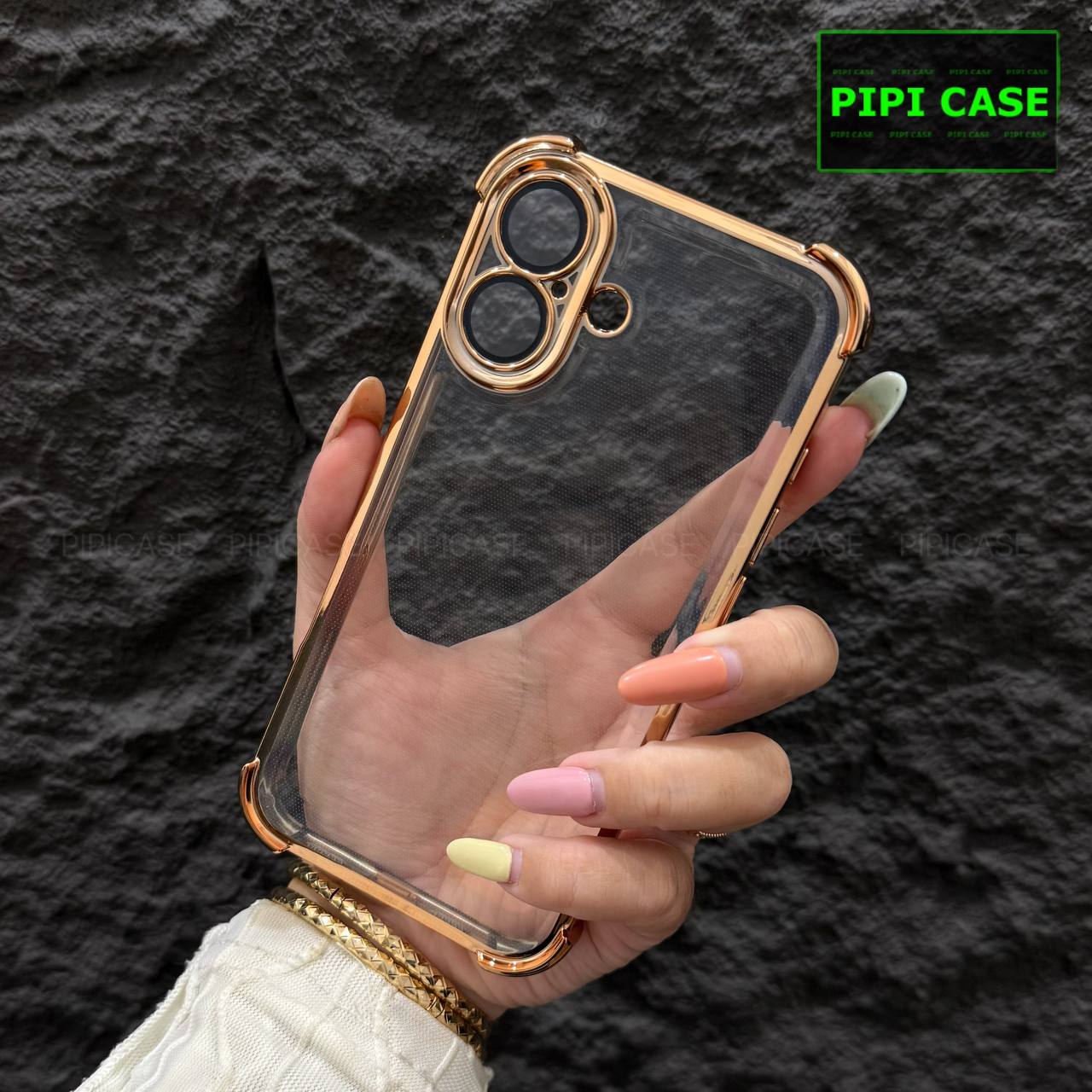Ốp Lưng iPhone 17 - Gu - Vàng