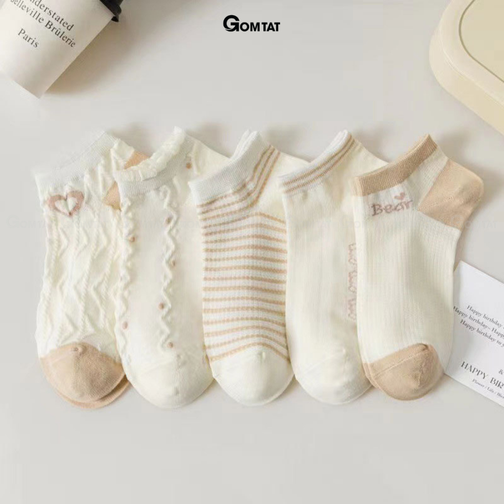 Set 5 đôi tất vớ nữ cổ ngắn UYE-CBCN_thumbnail_23