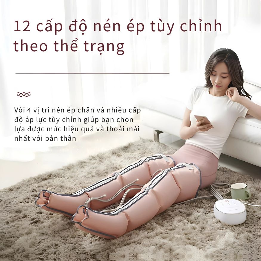 Máy nén ép trị liệu suy giãn tĩnh mạch chân Kachi MK394_thumbnail_2