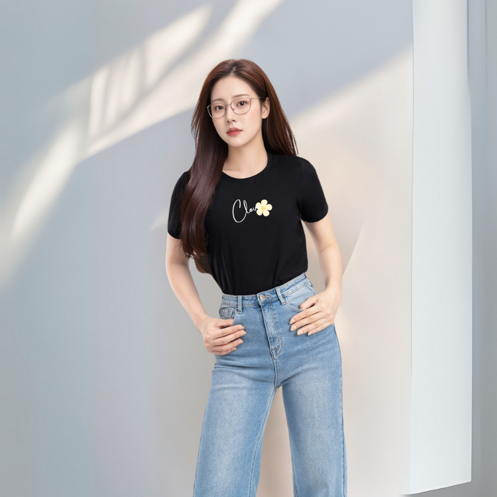 [Form Vừa] Áo phông nữ LOZA dáng suông vừa chất liệu thun cotton 4 chiều mát mẻ - Mã VT8316_thumbnail_2