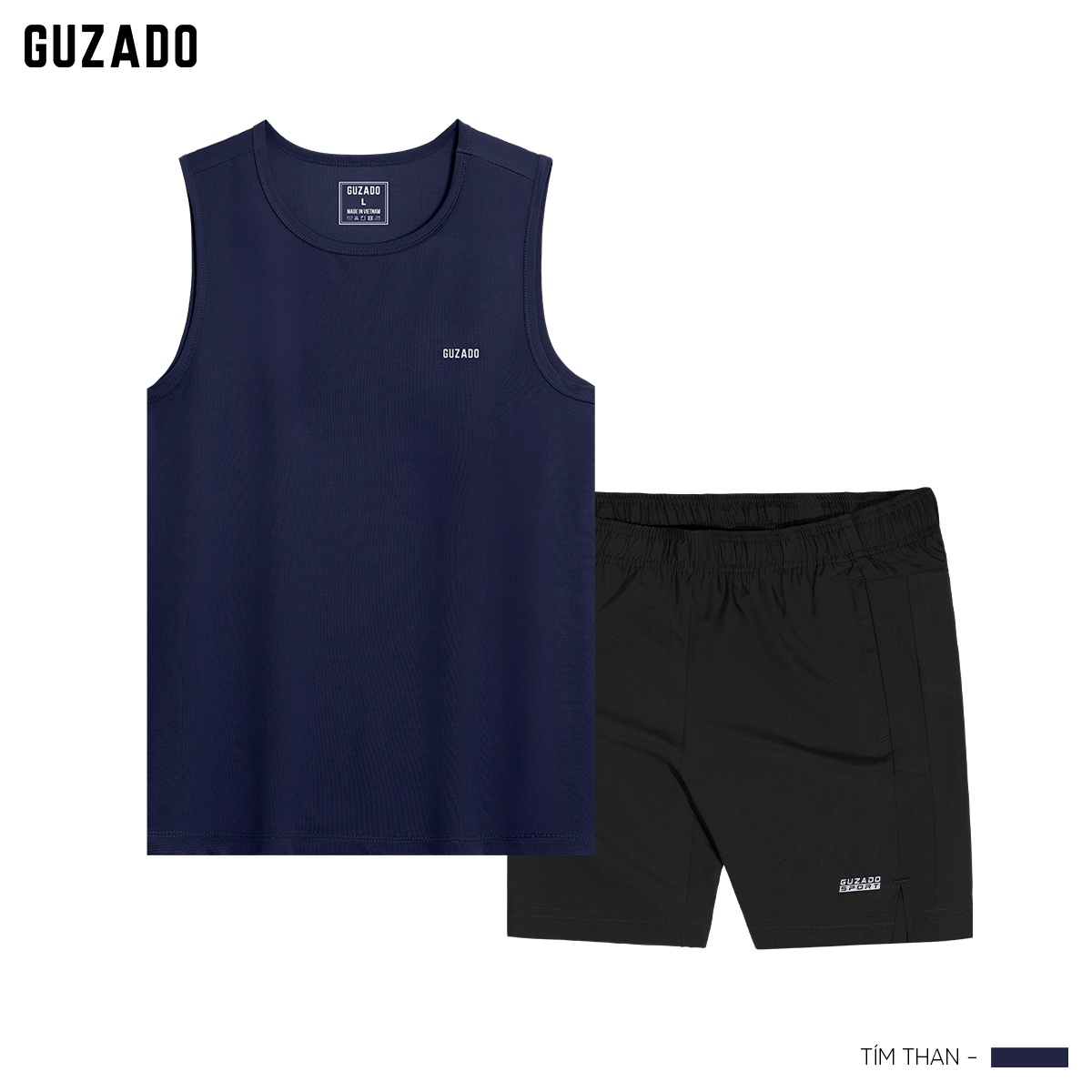 Bộ Quần Áo Guzado Mix Từ Short Run Gió & Áo TankTop Coolmax BTT04_thumbnail_3