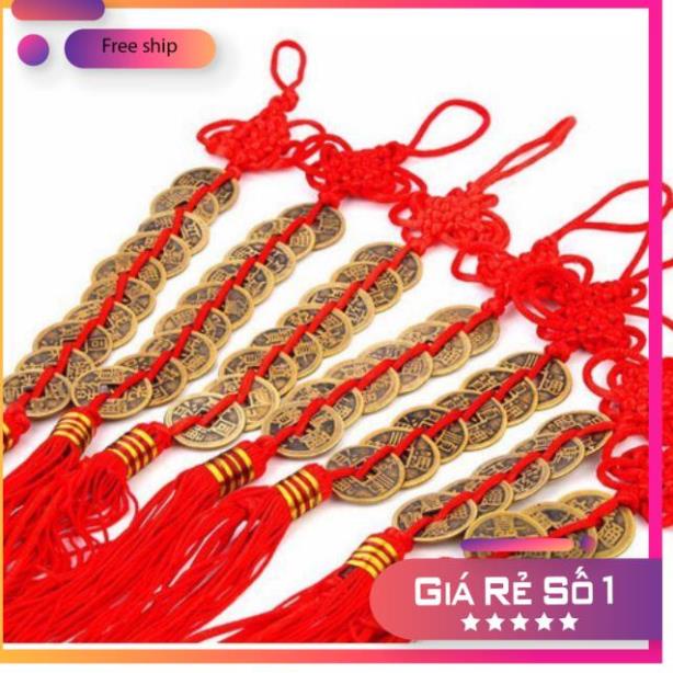 Dây đồng xu Ngũ Đế, Lục Đế, Bát Bạch, Cửu Kỳ tài lộc phong thuỷ_thumbnail_4