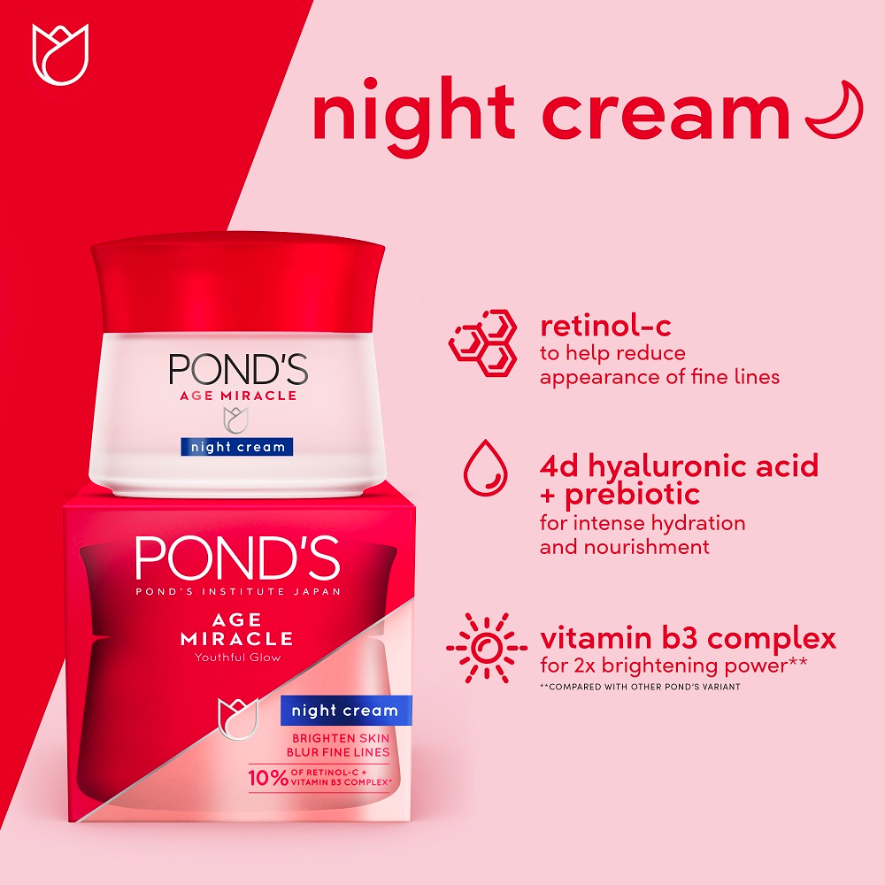 Ponds Age Miracle Night Cream 10g (Travel Size)_thumbnail_5